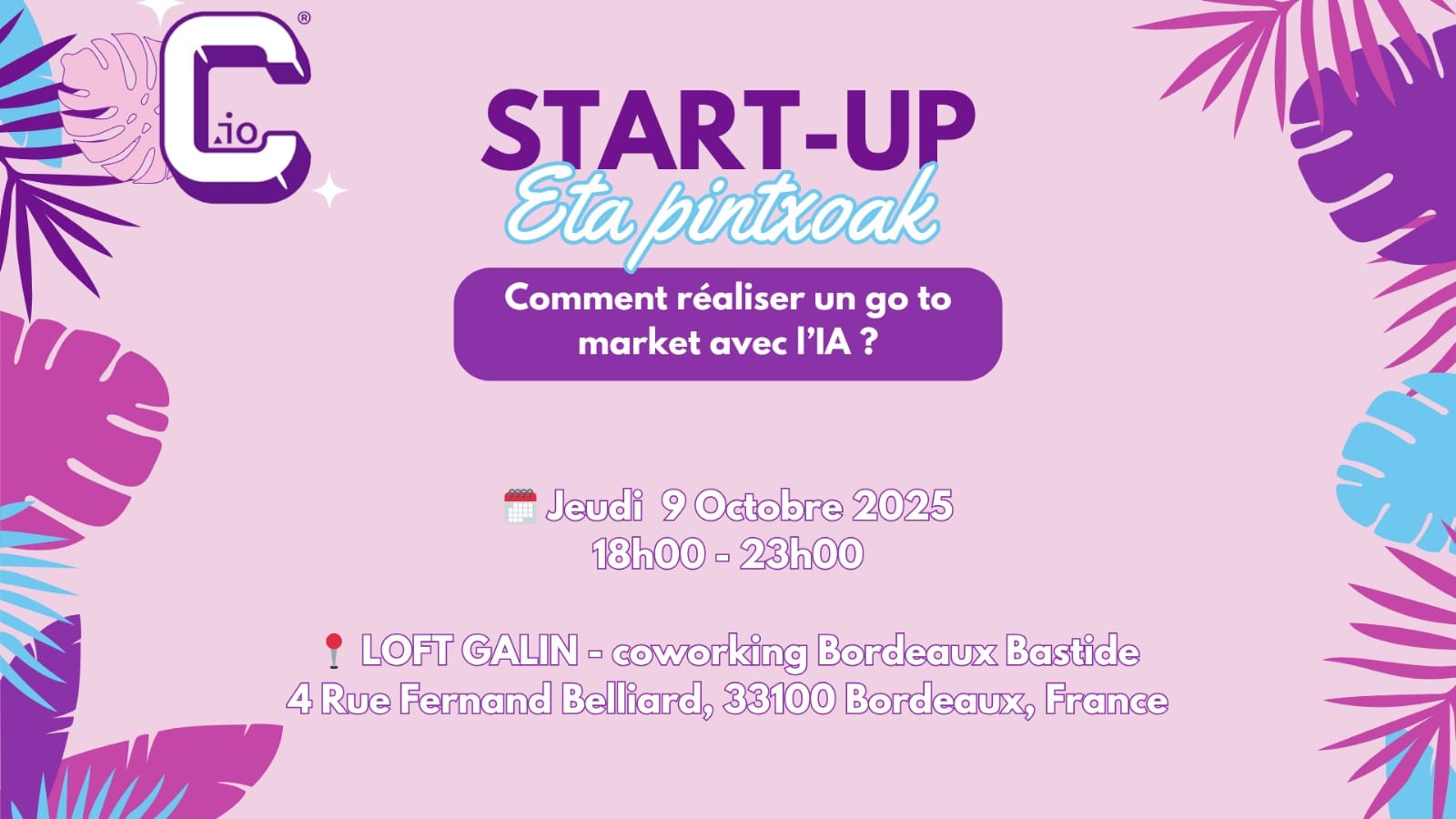 En octobre on est à Bordeaux 🍷